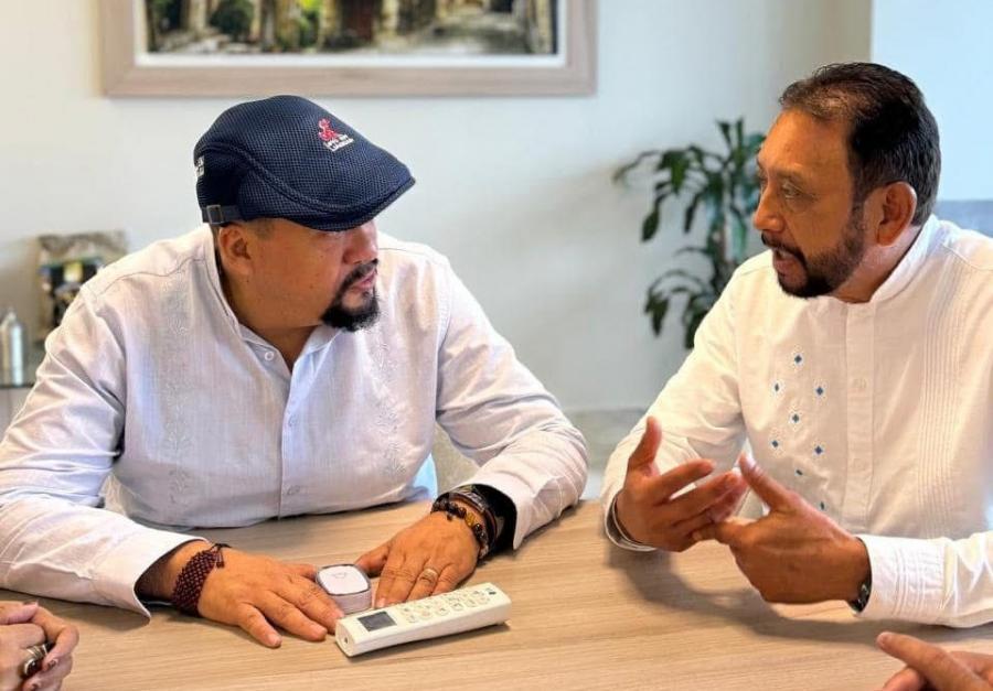 Reunión con el Doctor Omar Gómez Cruz, Secretario de Salud en el Estado de Chiapas