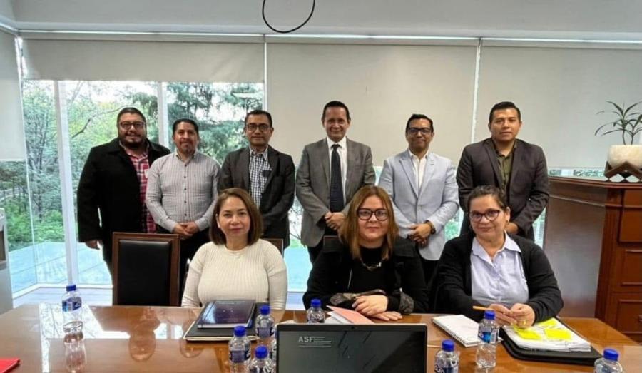 La Secretaría Anticorrupción acude a las oficinas de la Auditoría Superior de la Federación (ASF) en la Ciudad de México