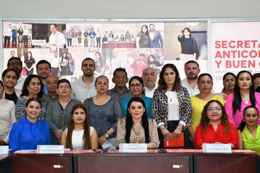 Mtra. Ana Laura Romero Basurto se reúne con directivos e integrantes de la Subsecretaría Jurídica y de Prevención