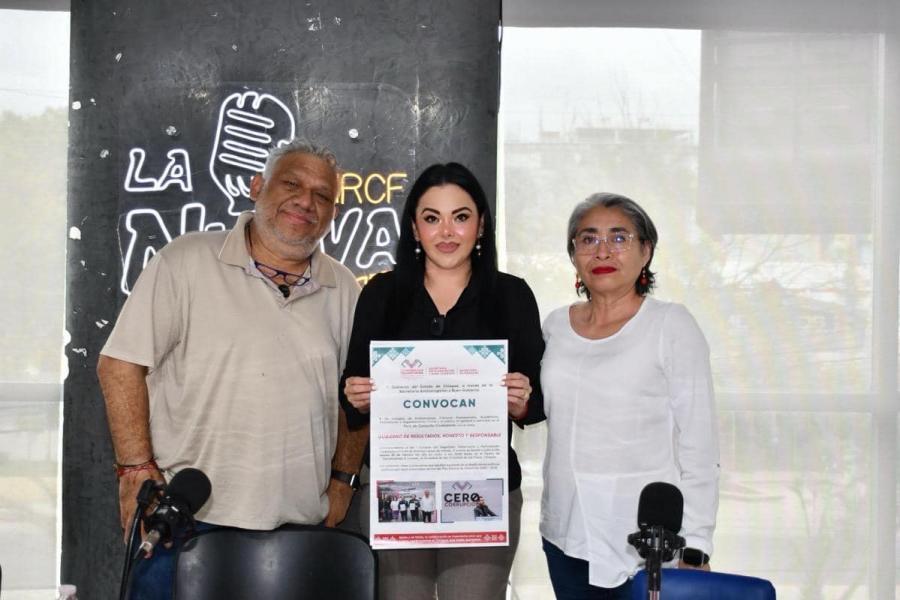 Entrevista en Chiapas Radio con los periodistas Irma Ramírez y Gabriel Reyes