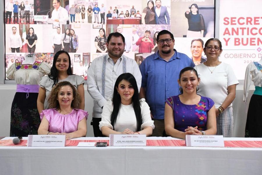 Ana Laura Romero Basurto sostiene reunión de trabajo con Integrantes del Consejo de Participación Ciudadana