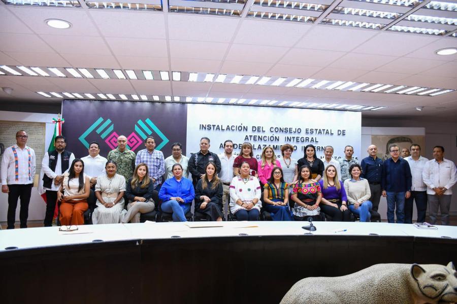 Instalación del Consejo Estatal de Atención Integral al Desplazamiento