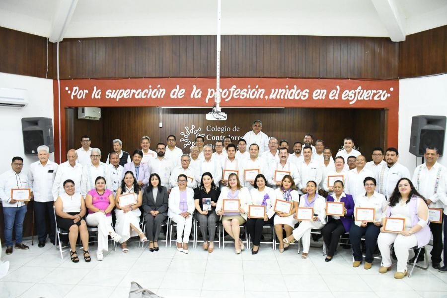 Entrega de Constancias del Cumplimiento de la Norma de Desarrollo Profesional Continuo para el Ejercicio 2024
