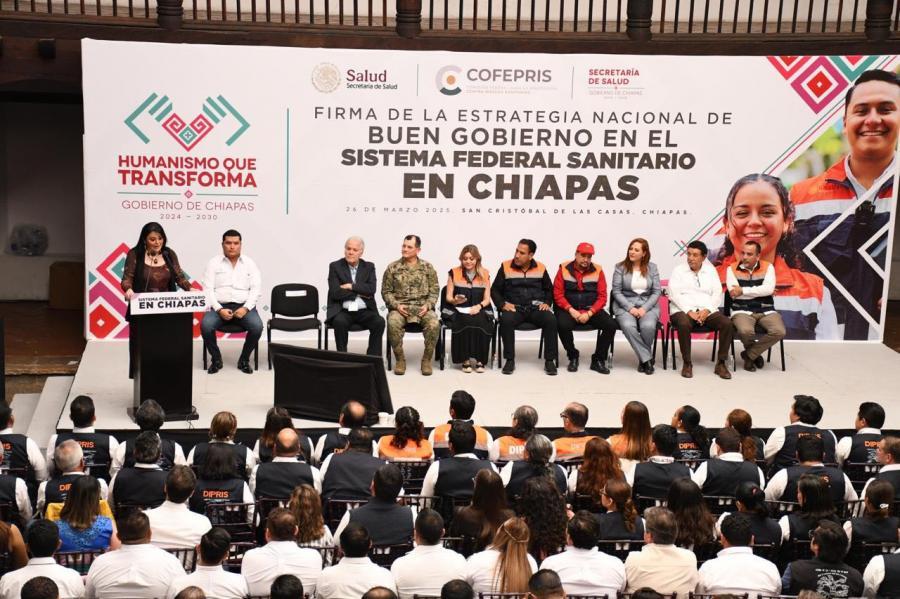 Chiapas Reafirma su Compromiso con la Transparencia y la Salud Pública