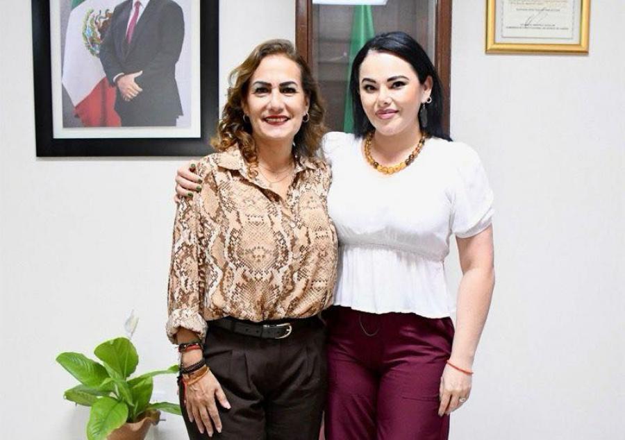 La titular de la Secretaría Anticorrupción y Buen Gobierno recibió a la Dra. Indra Toledo Coutiño, rectora de la Universidad Politécnica de Chiapas