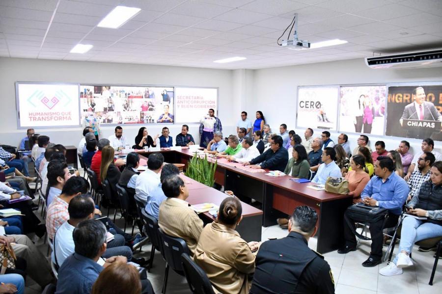 Reunión con enlaces del Gabinete Legal y Ampliado para solventar auditorías de la ASF y la Secretaría Anticorrupción Federal