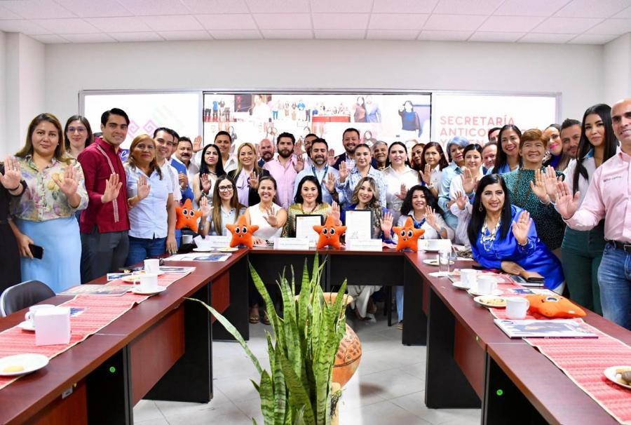 Firma de Convenio de Colaboración entre la Secretaría Anticorrupción y Buen Gobierno y la Fundación Internacional “Granito de Arena” A.C.