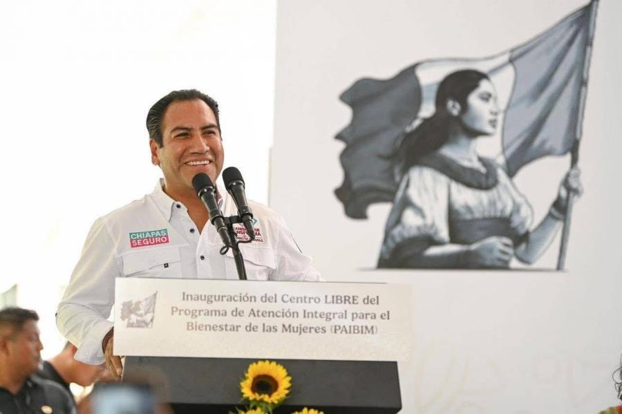 Inauguran en Palenque el Centro LIBRE para las Mujeres: un espacio de atención integral y dignidad