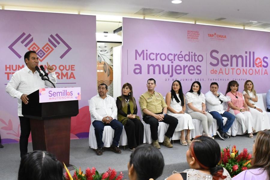 La Secretaría Anticorrupción y Buen Gobierno refrenda su compromiso con el bienestar y la autonomía de las mujeres en Chiapas