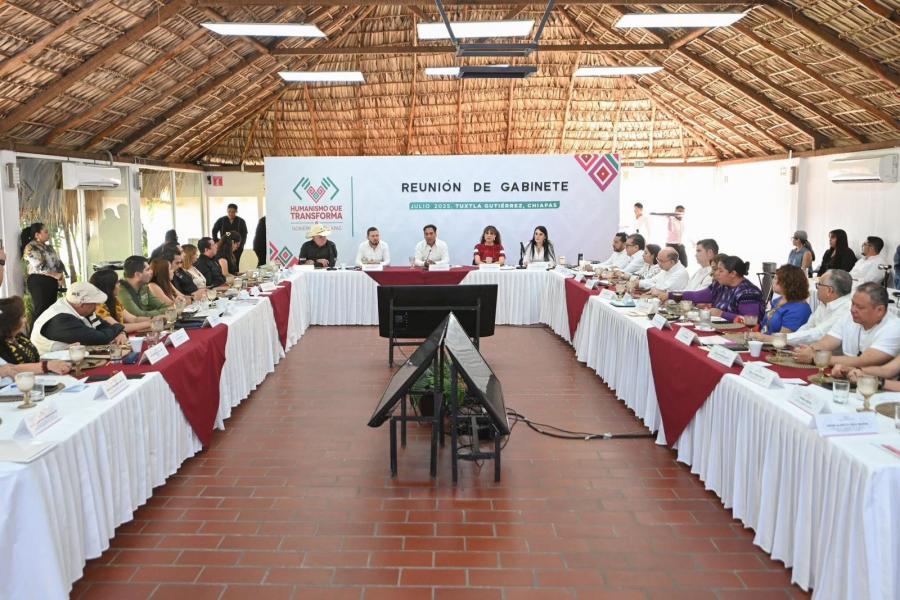 La Secretaría Anticorrupción y Buen Gobierno participa en reunión de gabinete encabezada por el Gobernador Eduardo Ramírez Aguilar