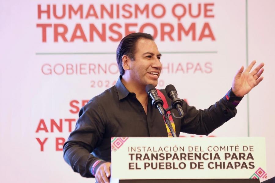 Gobierno de Chiapas fortalece la rendición de cuentas con la instalación del Comité del Subsistema de Transparencia del Estado de Chiapas. 