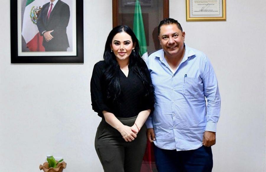 Se reúne titular de la Secretaría Anticorrupción y Buen Gobierno con el Presidente de la Junta de Conciliación y Arbitraje