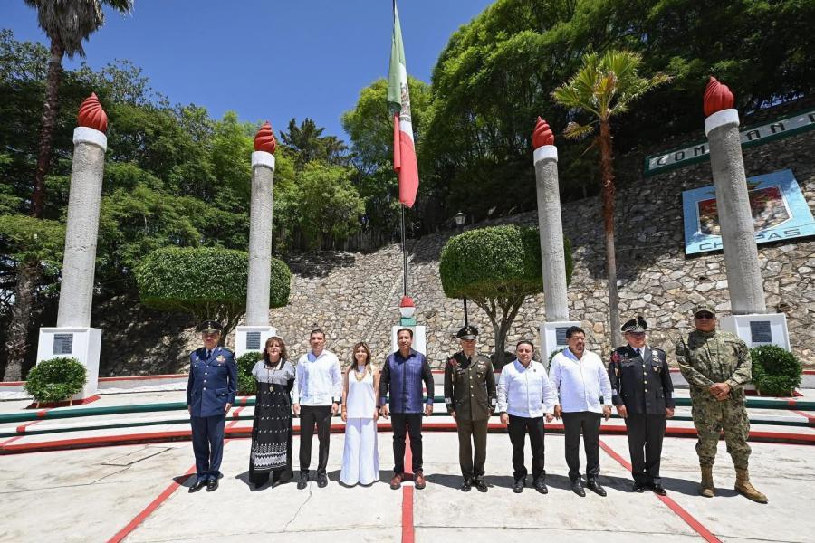 Conmemoran en Comitán el 204 Aniversario de la Independencia de Chiapas