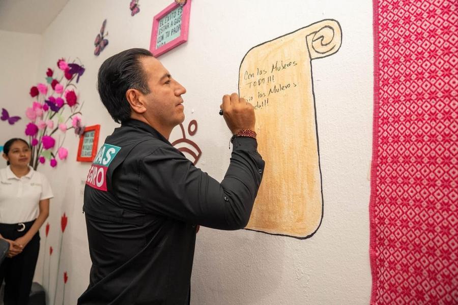 Gobierno de Chiapas refuerza acciones a favor de las mujeres con la apertura del CENTRO LIBRE en Tuxtla Gutiérrez.