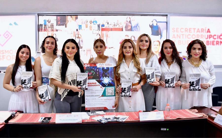 Entrega de la Cartilla de Derechos de las Mujeres: compromiso firme con la equidad en Chiapas