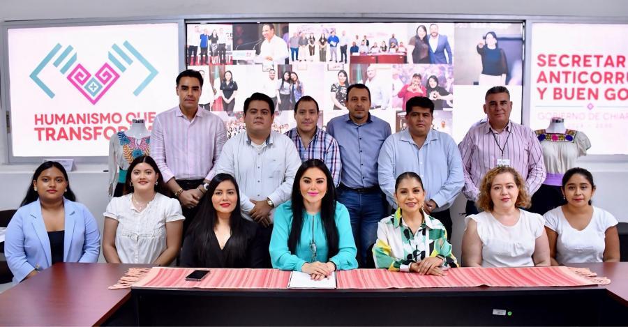 Reunión de trabajo con el titular y personal del Instituto de Transparencia para el Pueblo