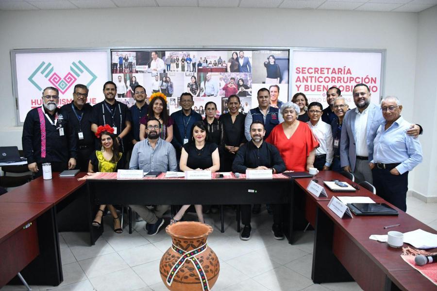 Ana Laura Romero Basurto encabeza reunión de evaluación sobre órdenes de verificación del Gabinete Legal y Ampliado