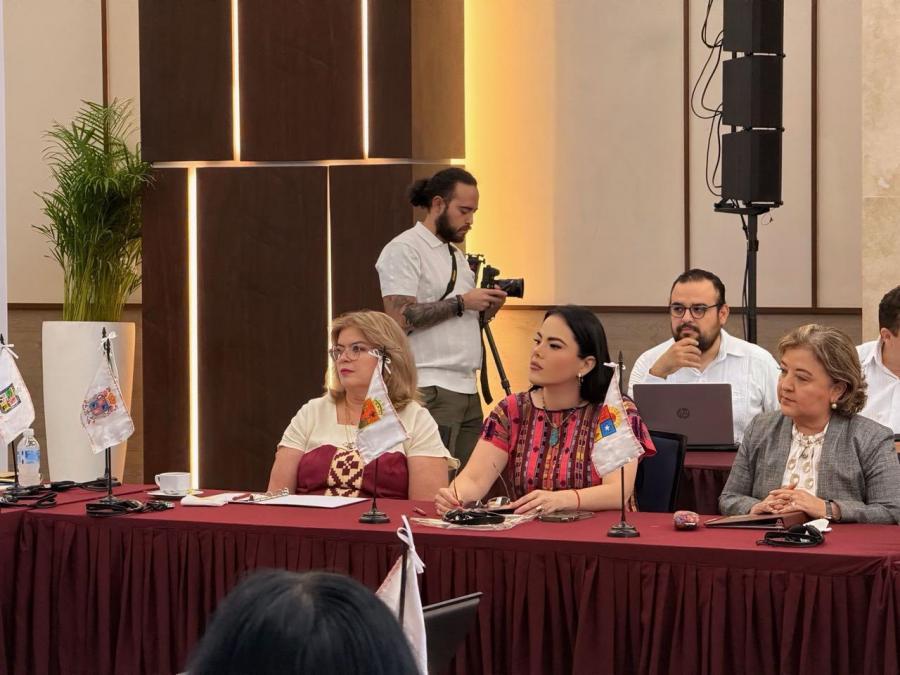 Ana Laura Romero Basurto participa en el segundo día de trabajos de la LXXV Reunión Nacional de la Comisión Permanente de Contralores Estados–Federación (CPCE-F)