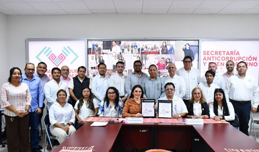 Fortalecen lazos de colaboración SAyBG y Colegio de Arquitectos Tuchtlan S.C.