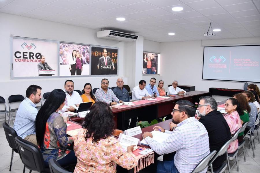 Ana Laura Romero Basurto encabeza reunión de trabajo para fortalecer el Plan Anual de Fiscalización 2026