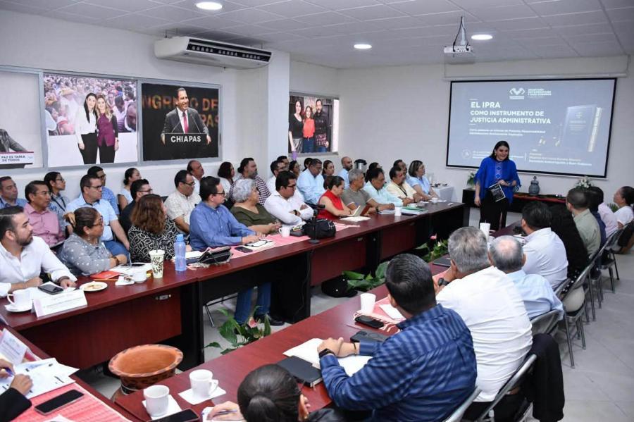 Fortalece Ana Laura Romero Basurto la profesionalización del personal con el curso “De la Auditoría a la Sanción: La Construcción Jurídica del IPRA”