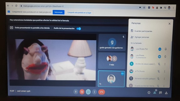 Actividad del Concurso Nacional Transparencia en Corto 2021