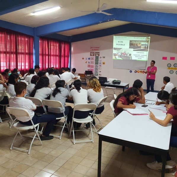 Actividad del Concurso Nacional Transparencia en Corto 2022