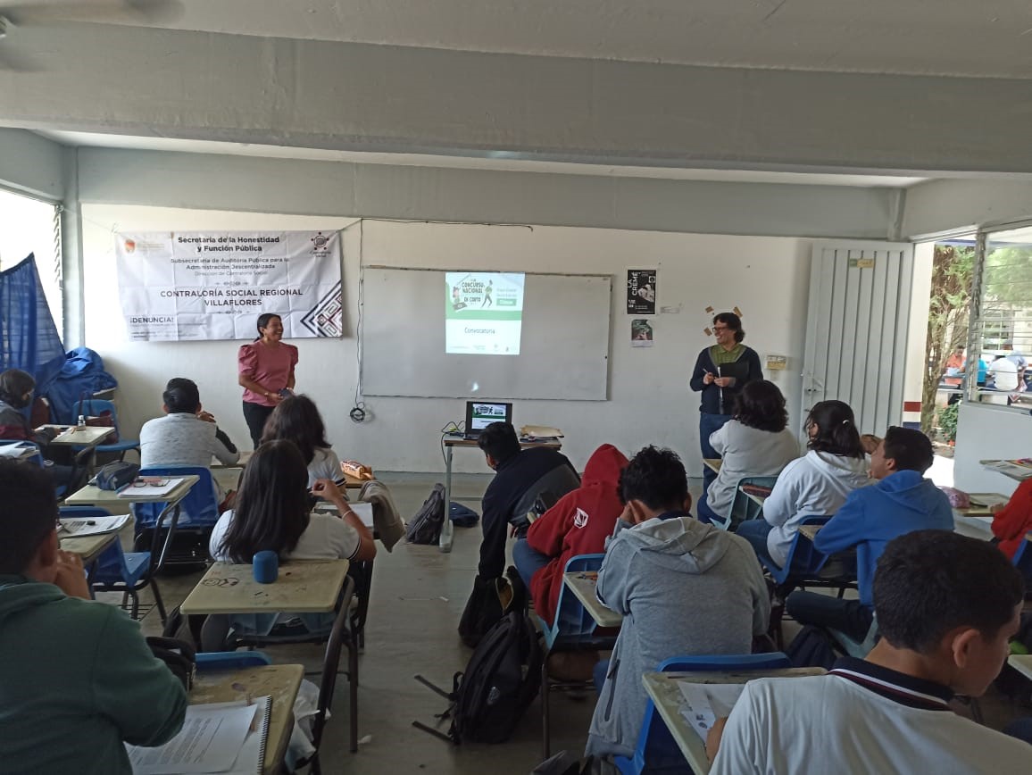 Actividad del Concurso Nacional Transparencia en Corto 2023