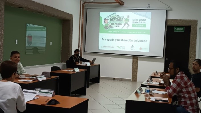 Actividad del Concurso Nacional Transparencia en Corto 2023